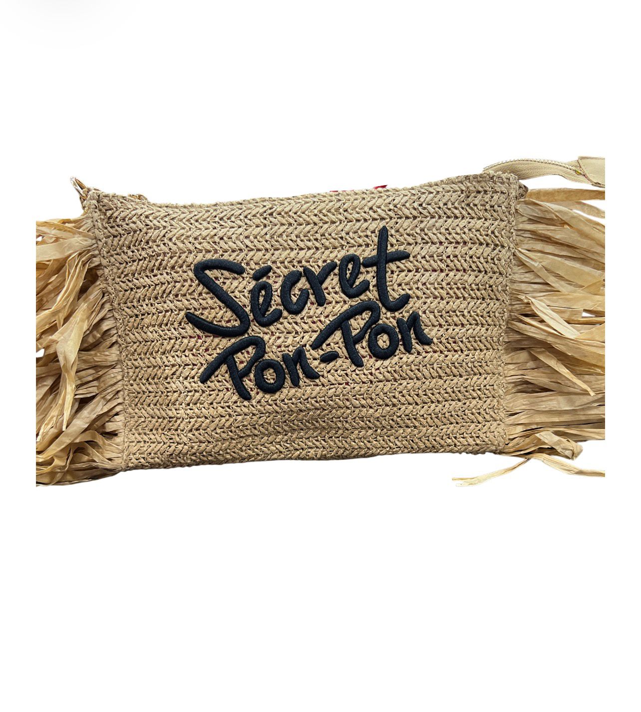 STEPHANIE POUCH STRAW - BORSA - SECRET PON PON