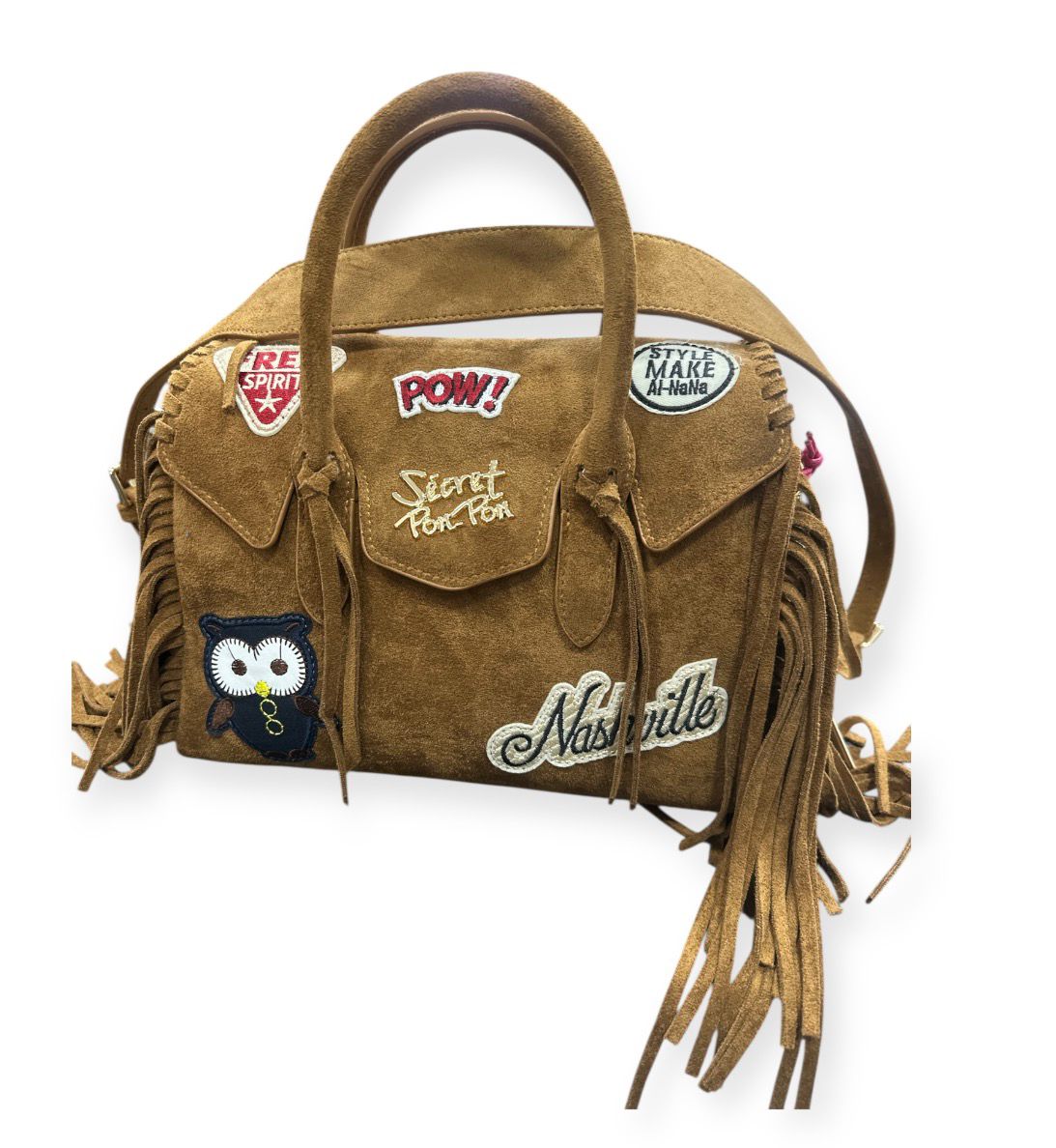 LAYA SUEDE SMALL - BORSA - SECRET PON PON