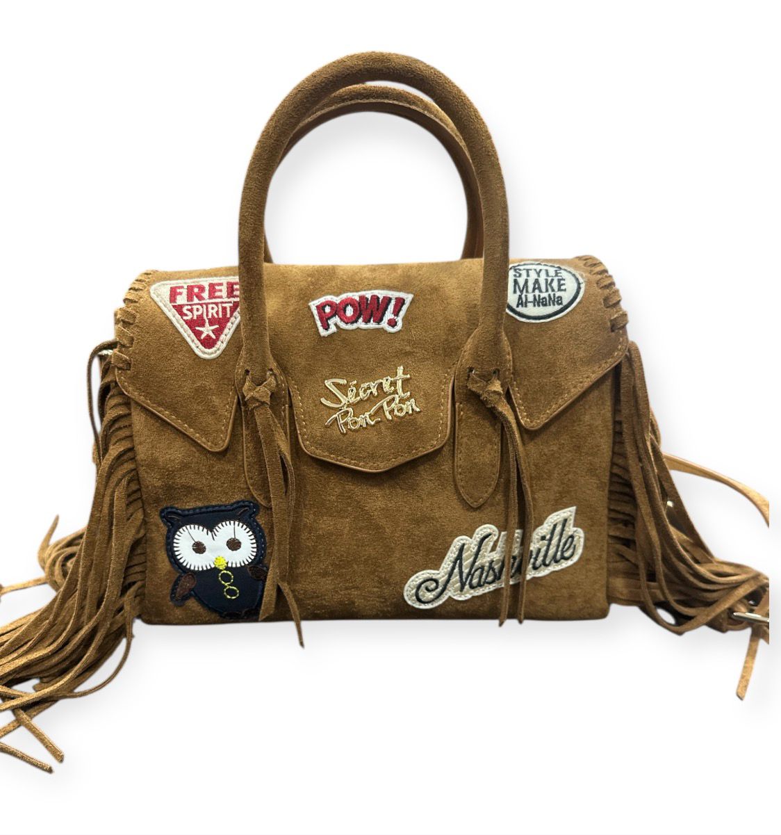 LAYA SUEDE SMALL - BORSA - SECRET PON PON