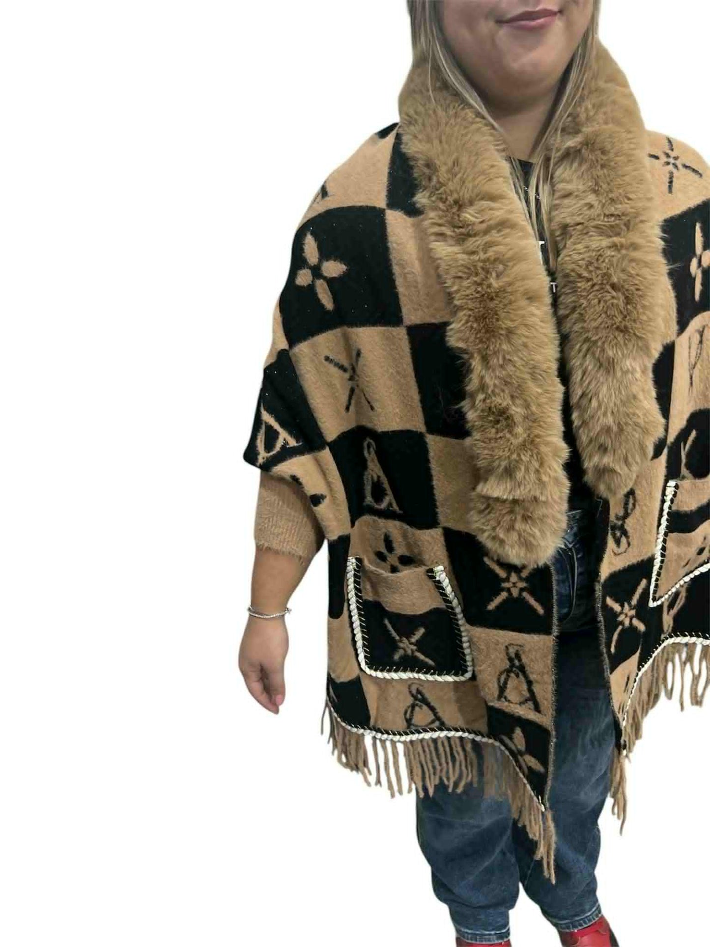 18123 PONCHO - ABBIGLIAMENTO - Atelier du Sac