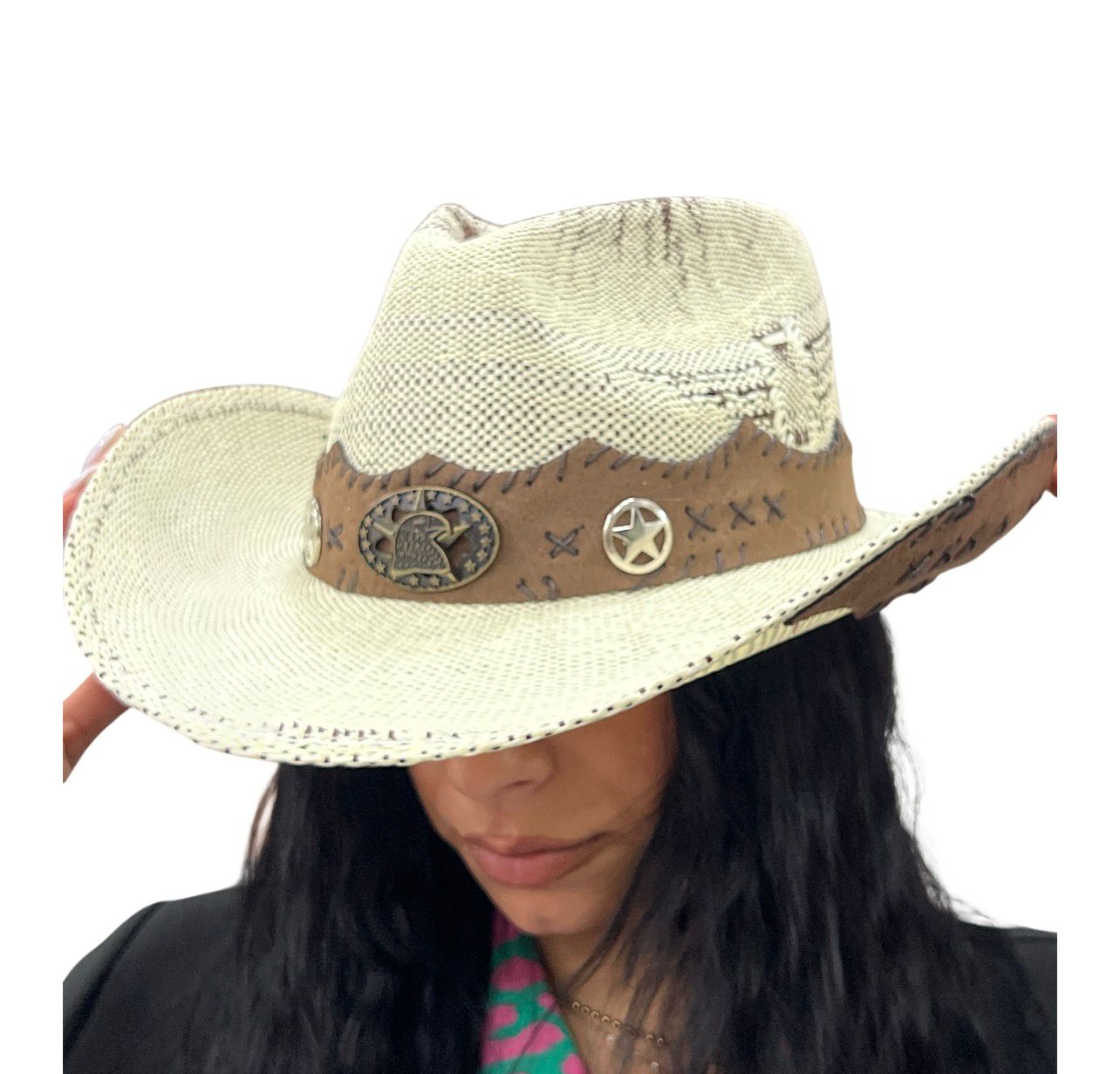 COWBOY SUEDE HAT - ABBIGLIAMENTO - SECRET PON PON