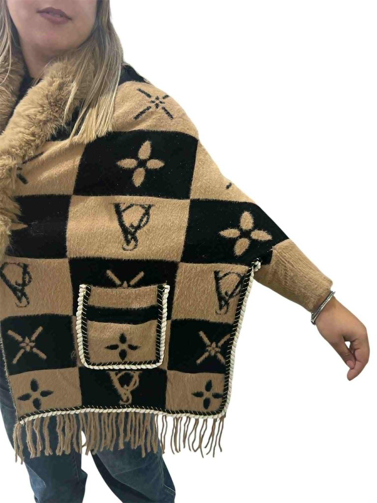 18123 PONCHO - ABBIGLIAMENTO - Atelier du Sac
