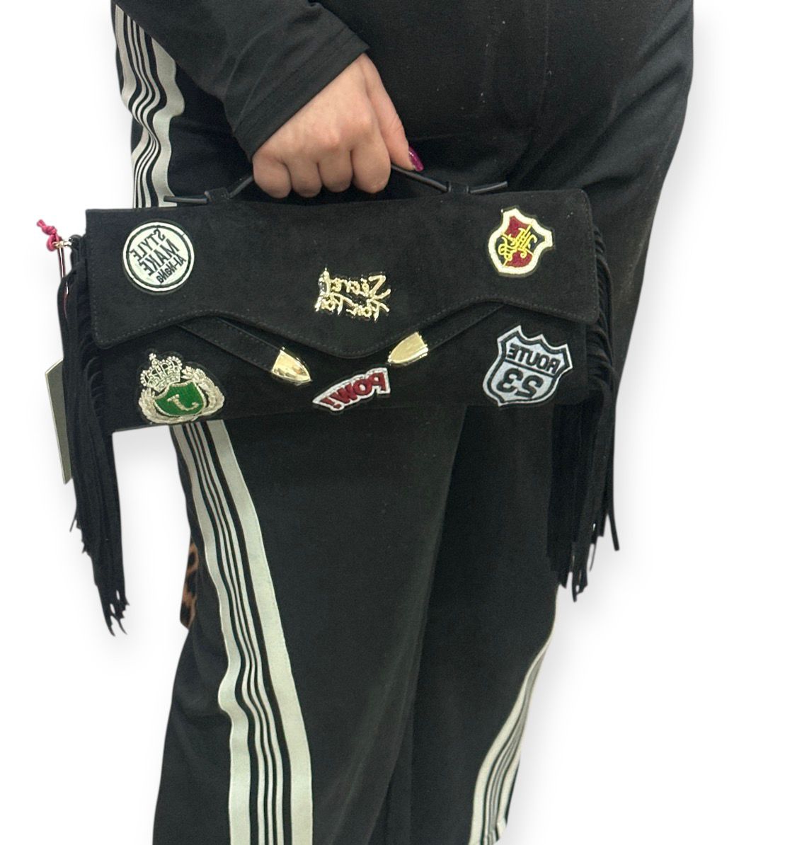 LUISITA CLUTCH SUEDE - BORSA - SECRET PON PON