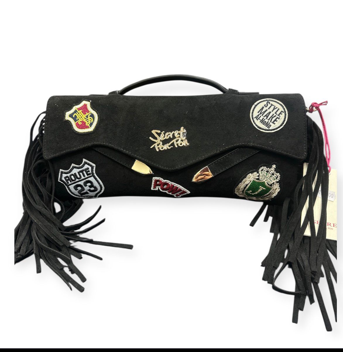 LUISITA CLUTCH SUEDE - BORSA - SECRET PON PON