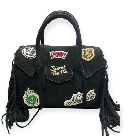 LAYA SUEDE SMALL - BORSA - SECRET PON PON