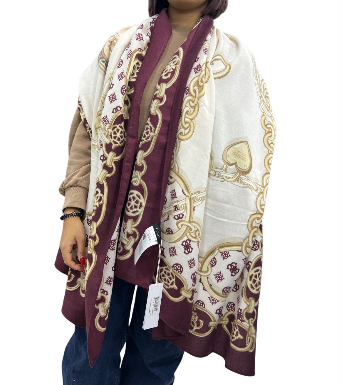 AW5464POL03 - FOULARD - GUESS?