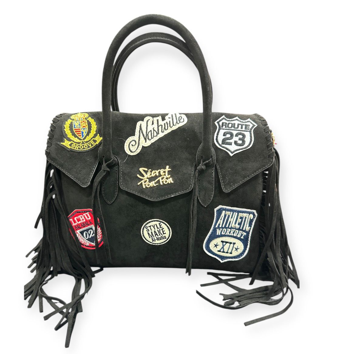 LAYA SUEDE MEDIUM - BORSA - SECRET PON PON