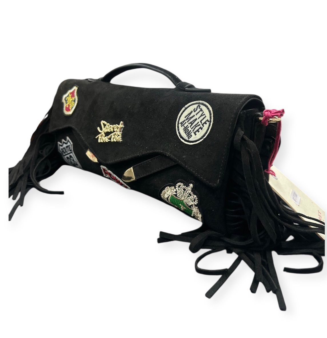 LUISITA CLUTCH SUEDE - BORSA - SECRET PON PON