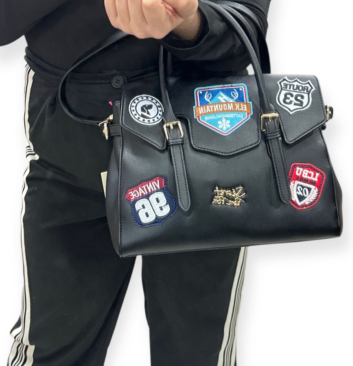 LUISITA MEDIUM PATCH - BORSA - SECRET PON PON